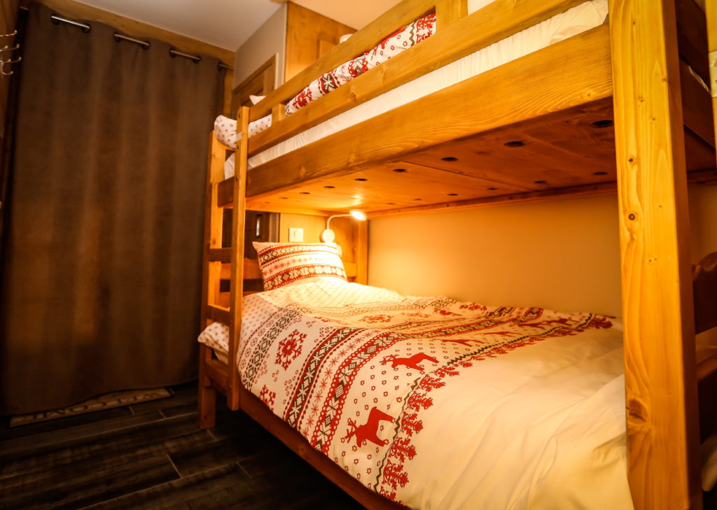 Chambre R-1 Lits superposés